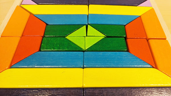 Vorschularbeit mit Bausteinen